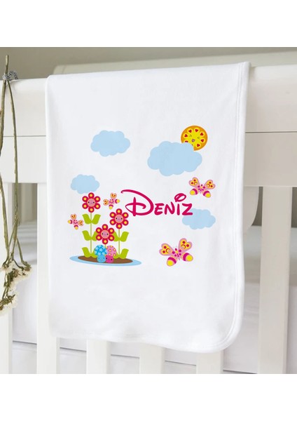 Kişiye Özel Isimli Bebek Battaniye ve Yastık Hediye Seti, Yeni Doğan Bebek Hediyesi, Bebek Uyku Seti-13 fiyatları