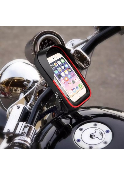 Telefon Tutucu Kapaklı Korumalı