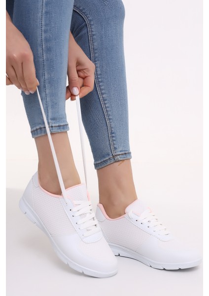 F1 Günlük Kadın Fileli Yazlık Sneaker Spor Ayakkabı