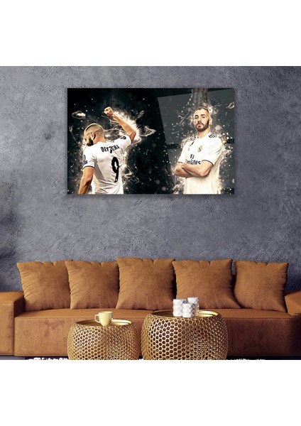 Karim Benzema Cam Tablo modelleri