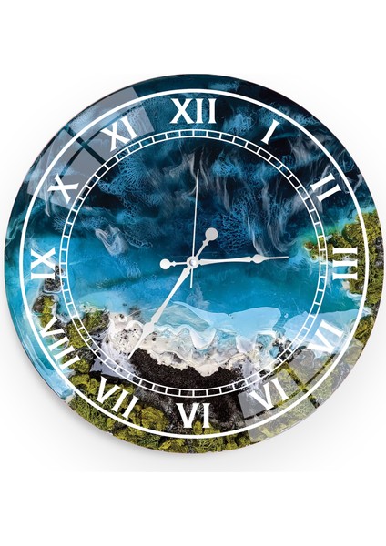 Deniz Cam Saat - 60 cm