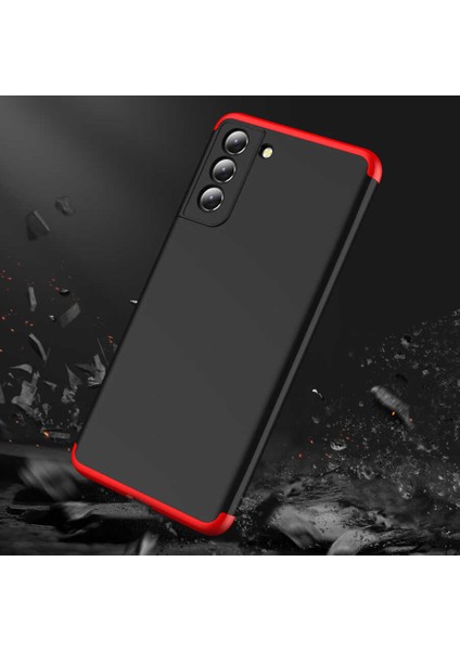 Samsung Galaxy S21 Kılıf 360 Tam Koruma Ön ve Arka Sert Mika Kapak Orjinal Ays Gkk Kapak indirimleri
