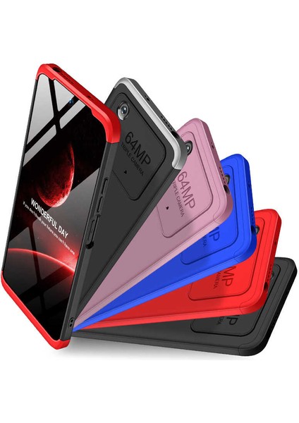 Xiaomi Poco M4 Pro 4g Kılıf 360 Tam Koruma Ön ve Arka Sert Mika Kapak Orjinal Ays Gkk Kapak