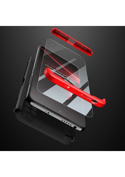 Xiaomi Poco M4 Pro 4g Kılıf 360 Tam Koruma Ön ve Arka Sert Mika Kapak Orjinal Ays Gkk Kapak