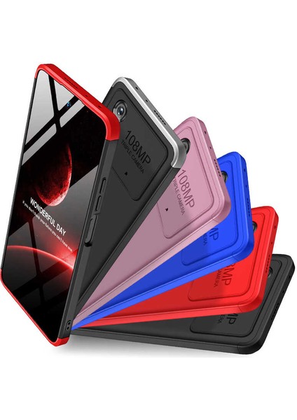 Xiaomi Poco X4 Pro 5g Kılıf 360 Tam Koruma Ön ve Arka Sert Mika Kapak Orjinal Ays Gkk Kapak
