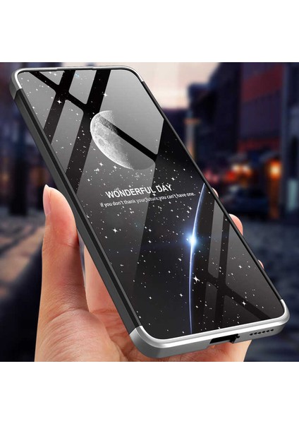Xiaomi Poco X4 Pro 5g Kılıf 360 Tam Koruma Ön ve Arka Sert Mika Kapak Orjinal Ays Gkk Kapak