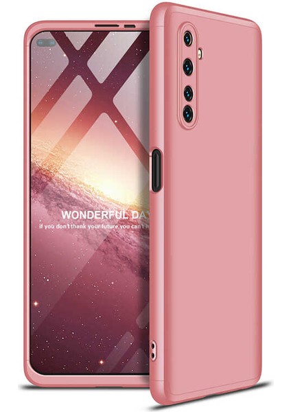 Realme 6 Kılıf 360 Tam Koruma Ön ve Arka Sert Mika Kapak Orjinal Ays Gkk Kapak