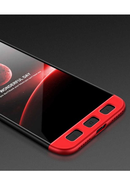 Xiaomi Redmi Y1 Lite Kılıf 360 Tam Koruma Ön ve Arka Sert Mika Kapak Orjinal Ays Gkk Kapak