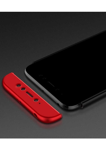 Xiaomi Redmi Y1 Lite Kılıf 360 Tam Koruma Ön ve Arka Sert Mika Kapak Orjinal Ays Gkk Kapak