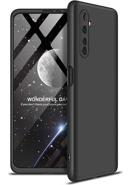 Realme 6 Pro Kılıf 360 Tam Koruma Ön ve Arka Sert Mika Kapak Orjinal Ays Gkk Kapak