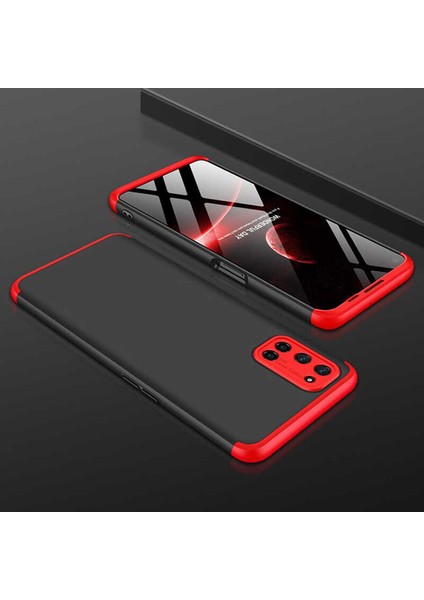 Oppo A92 Kılıf 360 Tam Koruma Ön ve Arka Sert Mika Kapak Orjinal Ays Gkk Kapak