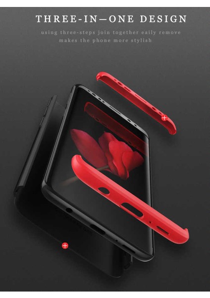 Samsung Galaxy S9 Kılıf 360 Tam Koruma Ön ve Arka Sert Mika Kapak Orjinal Ays Gkk Kapak indirimleri