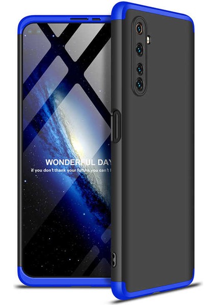 Realme 6 Pro Kılıf 360 Tam Koruma Ön ve Arka Sert Mika Kapak Orjinal Ays Gkk Kapak