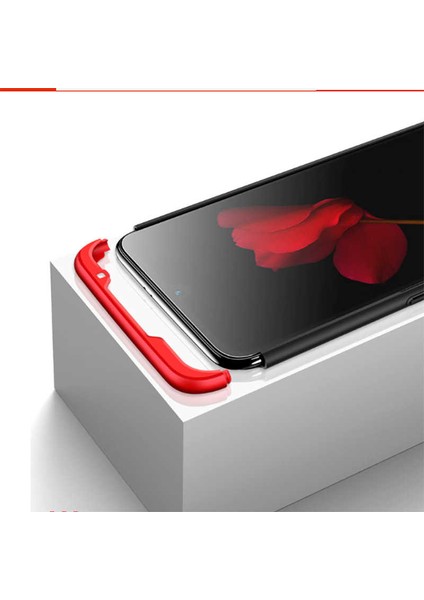 Xiaomi Mi 9 Kılıf 360 Tam Koruma Ön ve Arka Sert Mika Kapak Orjinal Ays Gkk Kapak