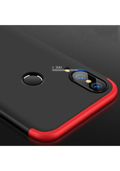 Huawei Y7 Prime 2019 Kılıf 360 Tam Koruma Ön ve Arka Sert Mika Kapak Orjinal Ays Gkk Kapak fırsatları