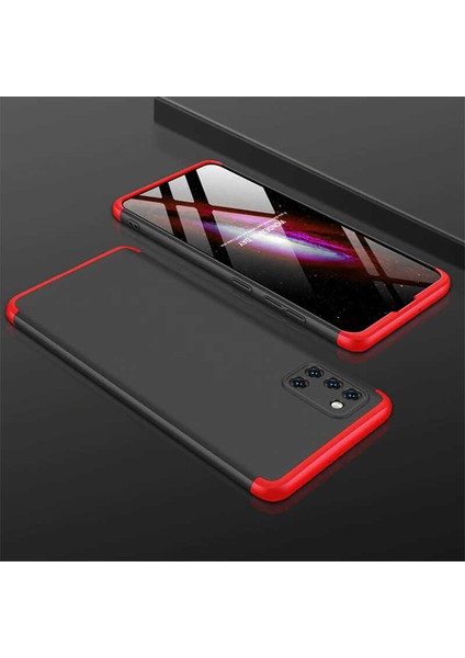 Samsung Galaxy A31 Kılıf 360 Tam Koruma Ön ve Arka Sert Mika Kapak Orjinal Ays Gkk Kapak