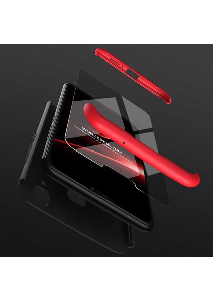 Huawei Y7 Prime 2019 Kılıf 360 Tam Koruma Ön ve Arka Sert Mika Kapak Orjinal Ays Gkk Kapak indirimleri