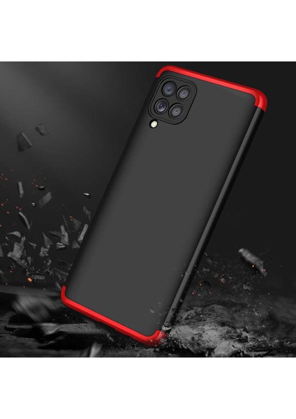 Samsung Galaxy A22 4g Kılıf 360 Tam Koruma Ön ve Arka Sert Mika Kapak Orjinal Ays Gkk Kapak fırsatları