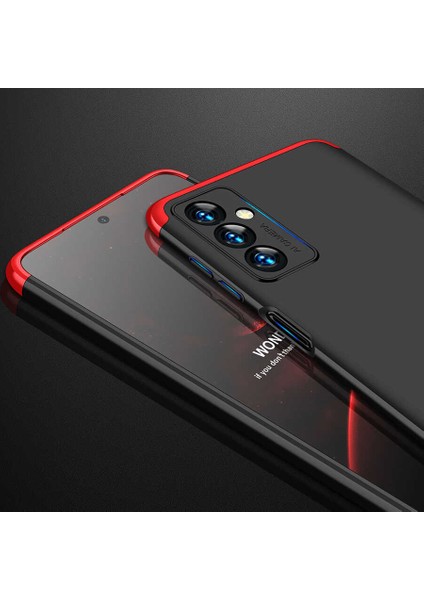 Samsung Galaxy M23 Kılıf 360 Tam Koruma Ön ve Arka Sert Mika Kapak Orjinal Ays Gkk Kapak
