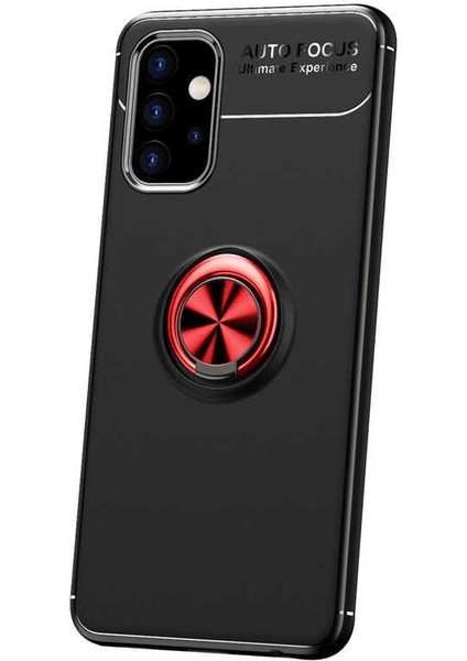 Samsung Galaxy A32 4g Kılıf Kamera Çıkıntılı Renkli Yüzüklü Standlı Mıknatıslı Kapak (Ravel)