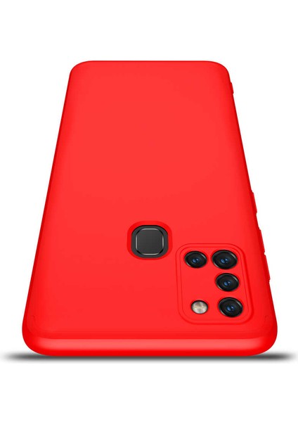 Samsung Galaxy A21S Kılıf 360 Tam Koruma Ön ve Arka Sert Mika Kapak Orjinal Ays Gkk Kapak modelleri