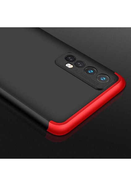 Realme 7 Kılıf 360 Tam Koruma Ön ve Arka Sert Mika Kapak Orjinal Ays Gkk Kapak indirimleri