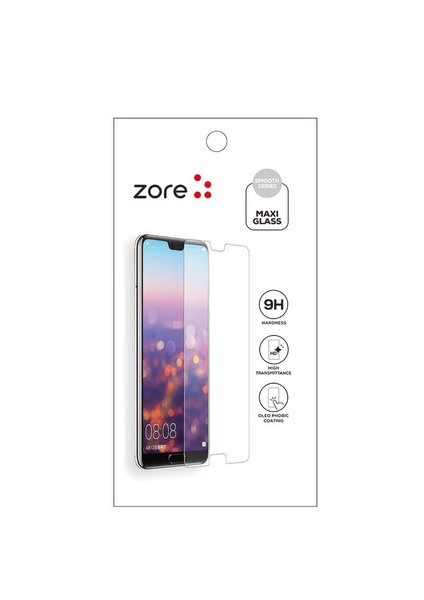 Asus Zenfone Go ZB500KL Ekran Koruyucu Kısa Temperli 9h Sert Kırılmaz Cam Koruma (Maxi)