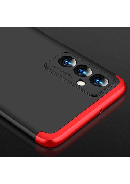 Samsung Galaxy M23 Kılıf 360 Tam Koruma Ön ve Arka Sert Mika Kapak Orjinal Ays Gkk Kapak