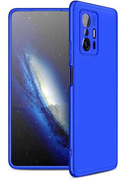 Xiaomi Mi 11T Pro 5g Kılıf 360 Tam Koruma Ön ve Arka Sert Mika Kapak Orjinal Ays Gkk Kapak