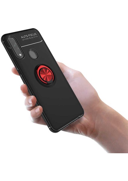 Oppo A31 Kılıf Kamera Çıkıntılı Renkli Yüzüklü Standlı Mıknatıslı Kapak (Ravel) indirimleri