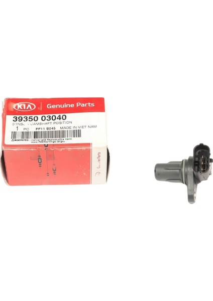 Orijinal Sensör Eksantrik Mili Pozisyonu Blue / I20 39350-03040