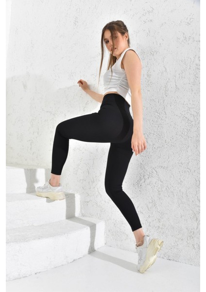 Bayan Fitilli Duble Kemer Siyah Renk Tayt indirimleri