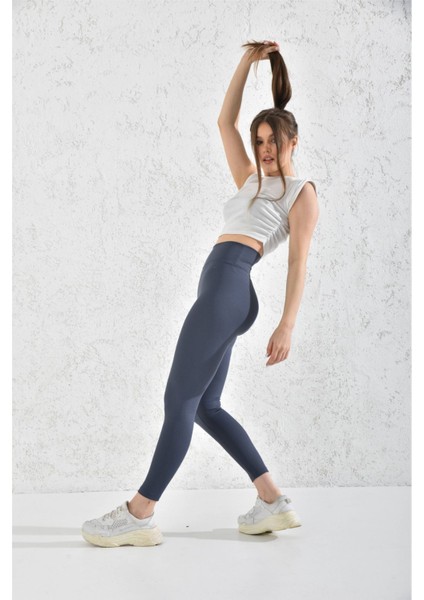 Bayan Fitilli Duble Kemer Indigo Tayt fiyatları