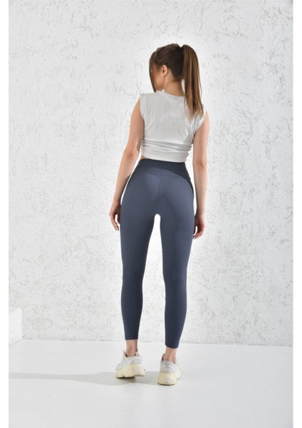 Bayan Fitilli Duble Kemer Indigo Tayt fırsatları