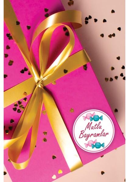 Iyi Bayramlar Ramazan Bayram Sticker Şeker Etiketi Ramazan Kurban 4 cm - 100 Adet fiyatları