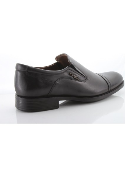 2330-2 Hakiki Deri Siyah Anatomik Erkek Ayakkabı Büyük Numara modelleri