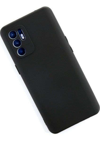 Oppo Reno 6 Kılıf First Silikon - Siyah fiyatları