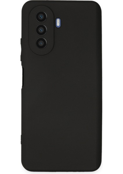 Huawei Nova Y70 Kılıf First Silikon - Siyah