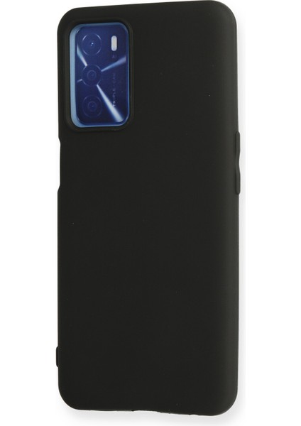 Oppo A16 Kılıf First Silikon - Siyah modelleri