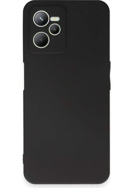 Realme C35 Kılıf First Silikon - Siyah fiyatları