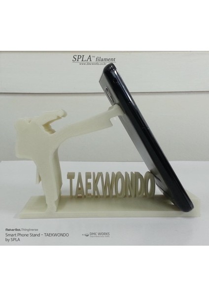 Akıllı Telefon Standı - Taekwondo Plastik Aparat