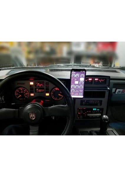 Pontiac Fiero Için Gizli Telefon Tutucu Plastik Aparat