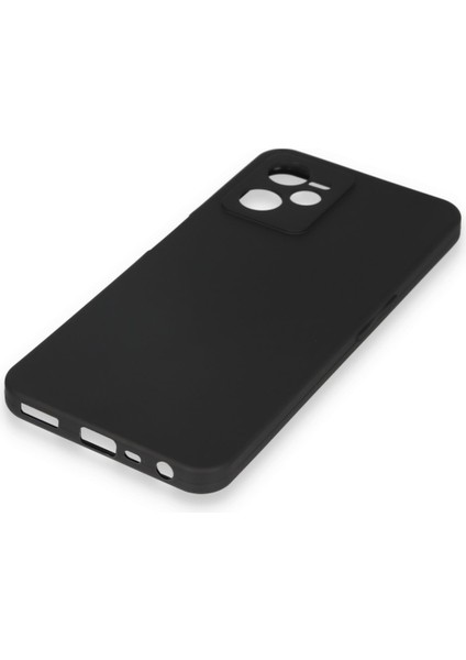 Realme C35 Kılıf First Silikon - Siyah indirimleri