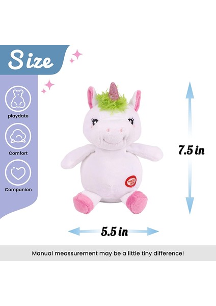 Interaktif Bebek Unicorn, Oyuncak Unicorn, Konuşan ve Hareket Eden Bebek