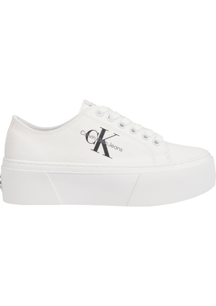 Beyaz Kadın Sneaker YW0YW0103301T