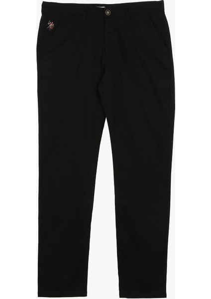 Normal Bel Normal Paça Slim Fit Siyah Erkek Pantolon DAMES23Y