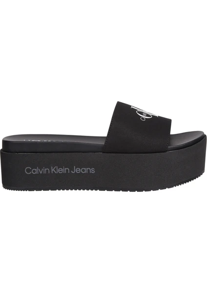 Calvin Klein Siyah Kadın Terlik YW0YW01036BDS