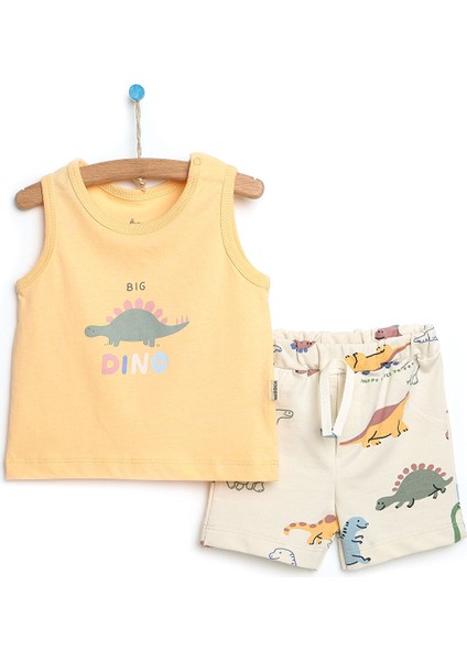 Dino Party Atlet-Şort Takım Erkek Bebek