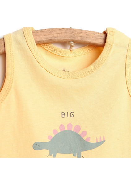 Dino Party Atlet-Şort Takım Erkek Bebek