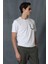 Sırıus Modern Grafik T- Shirt Siyah 4